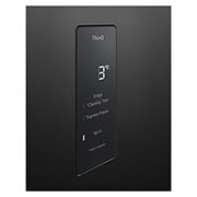 LG 493L Top Freezer Fridge in Essence Matt Black , GN-B452PQBK