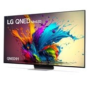 LG QNED91 Mini-LED AI TV 65 inch 120Hz Dolby Vision & HDR10 4K UHD (2024), 65QNED91TSA