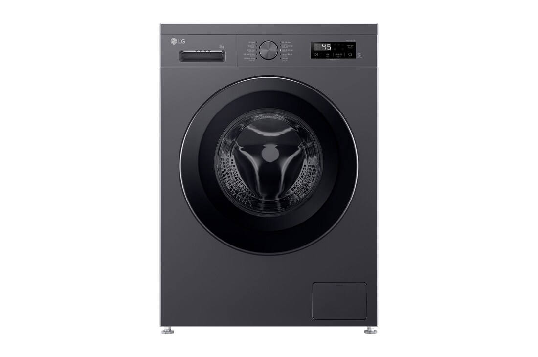 Front view of 9kg Front Load Washer with 6 motion Inverter Direct Drive, FB1209S6M