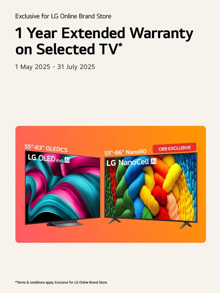 1 year extended warranty