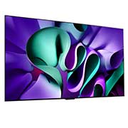Achteraanzicht van de LG OLED evo TV, OLED M4