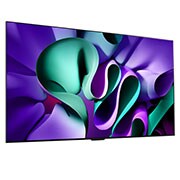Rear view of LG OLED evo TV, OLED M4