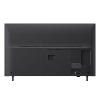 LG AI Magic Remote voor een LG TV-scherm. Op het scherm staat een persoonlijke begroeting van de LG AI met aangepaste trefwoorden op basis van de zoek- en kijkschiedenis van de gebruiker. Bij de afstandsbediening staat een pictogram en een label die aangeven dat de AI Concierge-functie eenvoudig toegankelijk is door kort op de AI-knop te drukken. 