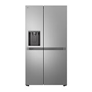 Voorkant van 641L Amerikaanse koelkast Zilver | Linear Cooling™ - GSLC41PYPE