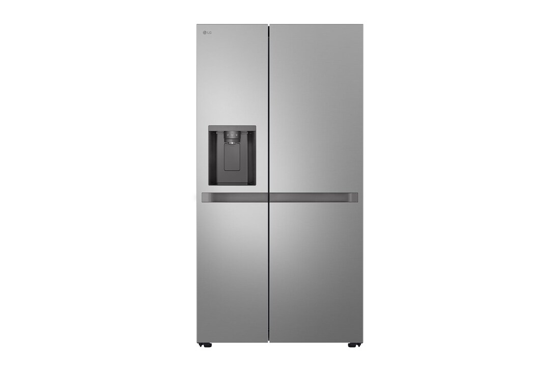 Voorkant van 641L Amerikaanse koelkast Zilver | Linear Cooling™ - GSLC41PYPE
