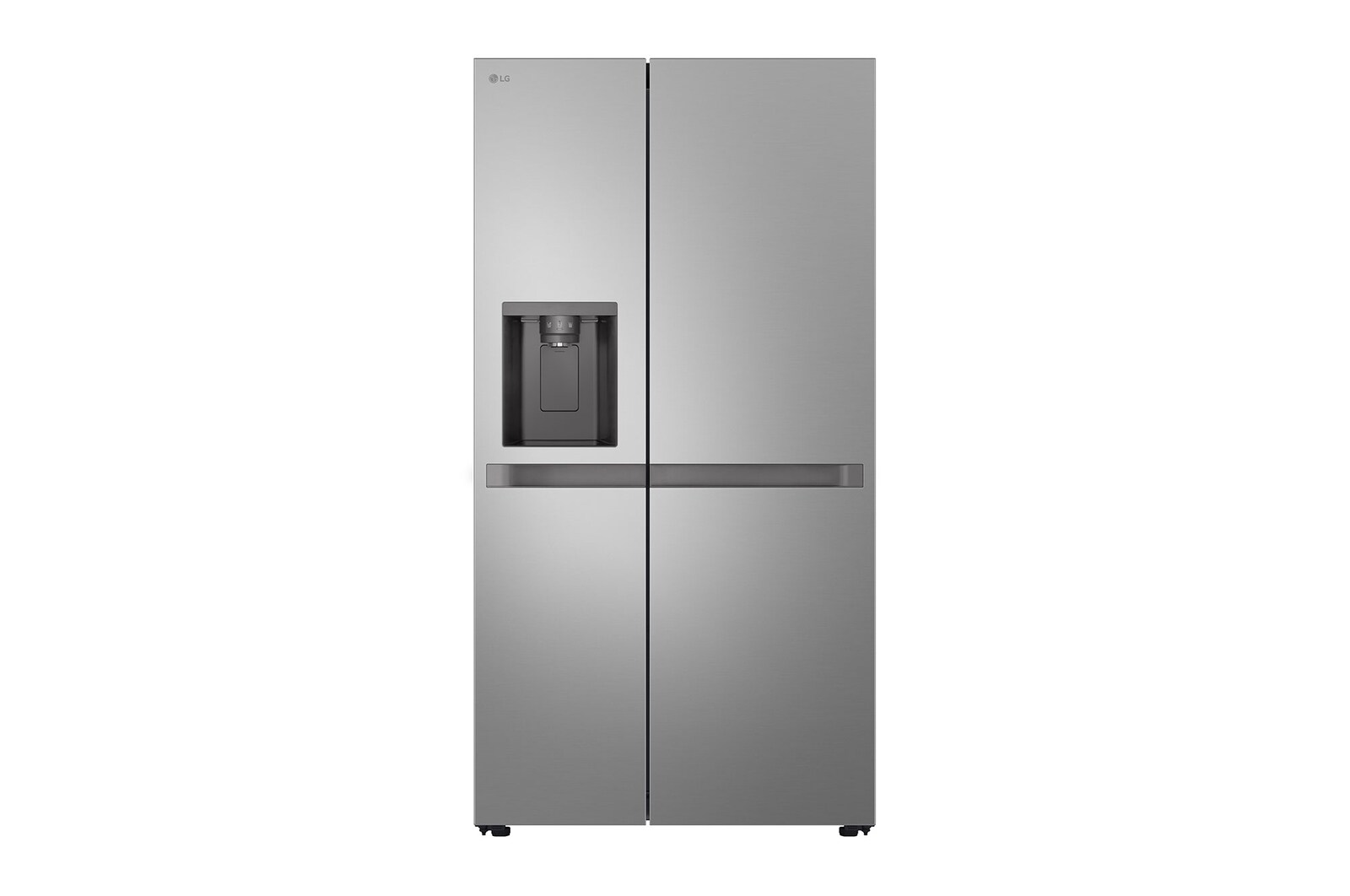Voorkant van 641L Amerikaanse koelkast Zilver | Linear Cooling™ - GSLC41PYPE