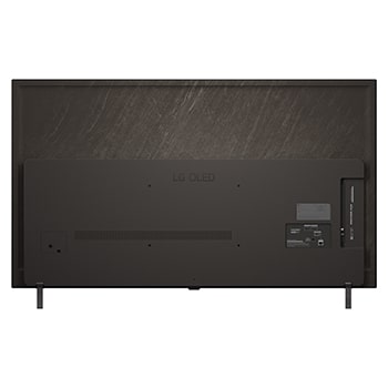 Achteraanzicht van LG OLED AI B5 4K Smart TV.