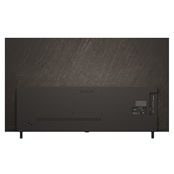 Zijaanzicht van LG OLED AI B5 4K Smart TV.