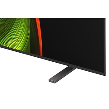 Licht schuine weergave van LG OLED AI B5 4K Smart TV.
