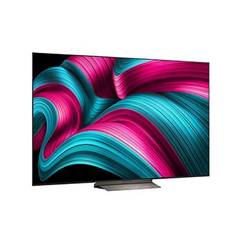 Achteraanzicht van LG OLED evo AI C5 4K Smart TV.