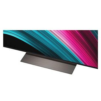 Zijaanzicht van LG OLED evo AI C5 4K Smart TV.