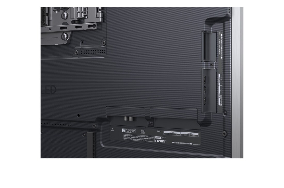 Achteraanzicht interface