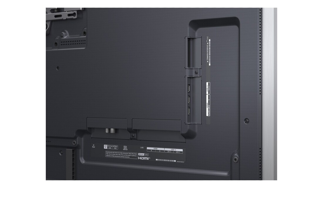 Achteraanzicht interface