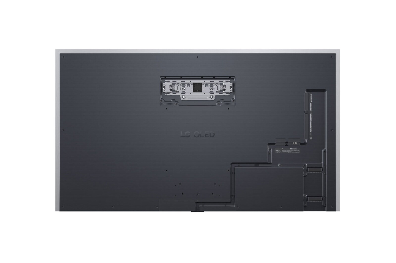 Op een LG OLED TV-scherm is de webOS 25-startpagina gevuld met apps en entertainmentcontent. Bij de tv zit de LG AI Magic Remote, de AI-knop wordt gemarkeerd alsof deze door de stem van de gebruiker wordt geactiveerd. Ernaast staat een tekstballon, die overschakelt naar mijn account. De korte tekst legt uit hoe gebruikers nu hun stem kunnen synchroniseren met hun persoonlijke profiel voor eenvoudiger navigatie en gepersonaliseerde aanbevelingen.