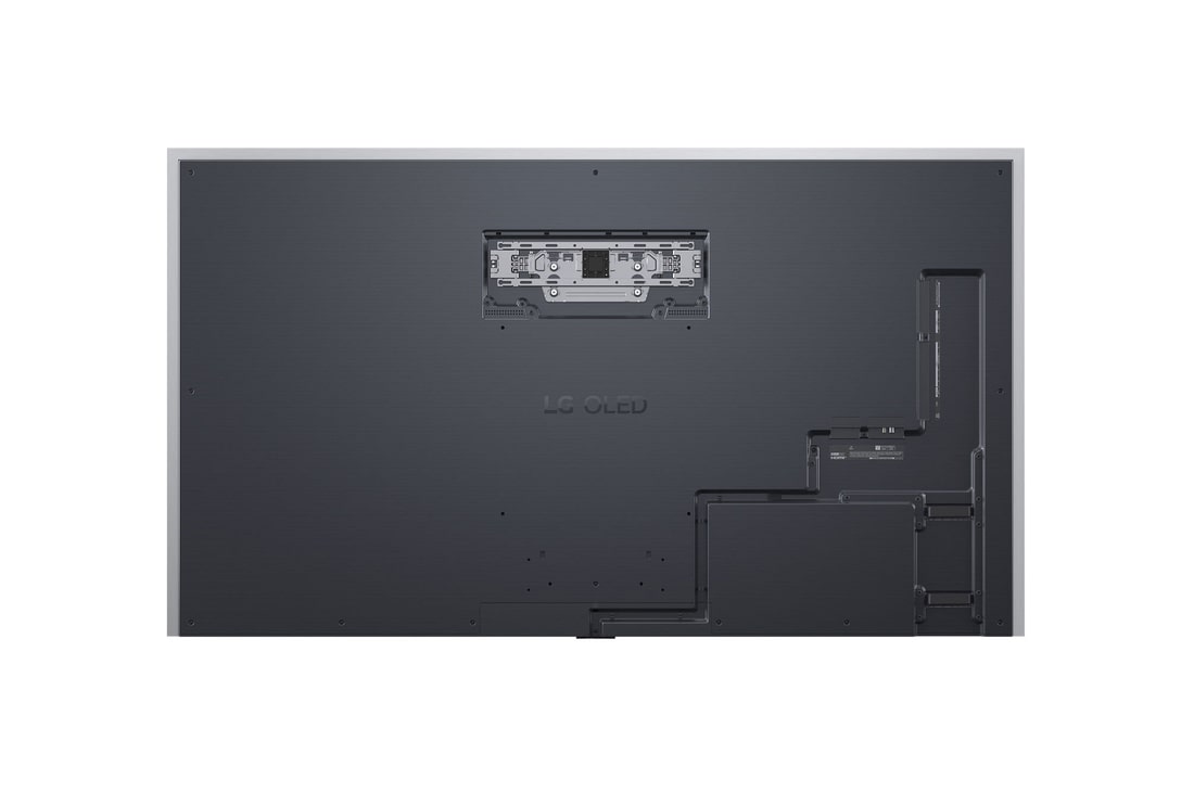 Op een LG OLED TV-scherm is de webOS 25-startpagina gevuld met apps en entertainmentcontent. Bij de tv zit de LG AI Magic Remote, de AI-knop wordt gemarkeerd alsof deze door de stem van de gebruiker wordt geactiveerd. Ernaast staat een tekstballon, die overschakelt naar mijn account. De korte tekst legt uit hoe gebruikers nu hun stem kunnen synchroniseren met hun persoonlijke profiel voor eenvoudiger navigatie en gepersonaliseerde aanbevelingen.