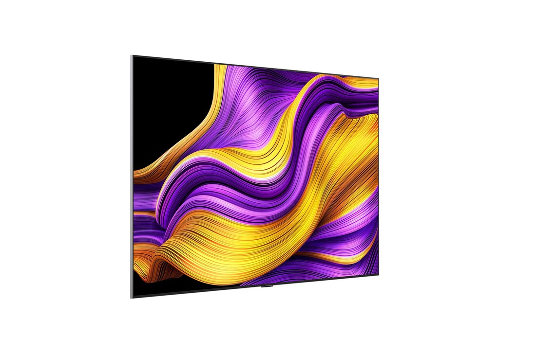 Achteraanzicht van LG OLED evo AI G5 4K Smart TV.