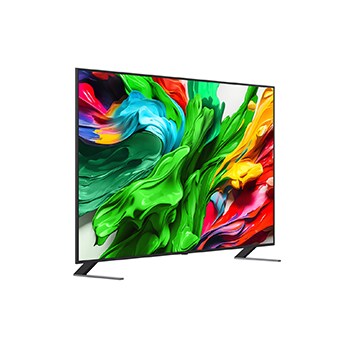 Achteraanzicht van LG QNED evo QNED85 TV