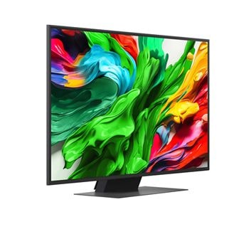 Achteraanzicht van LG QNED evo TV