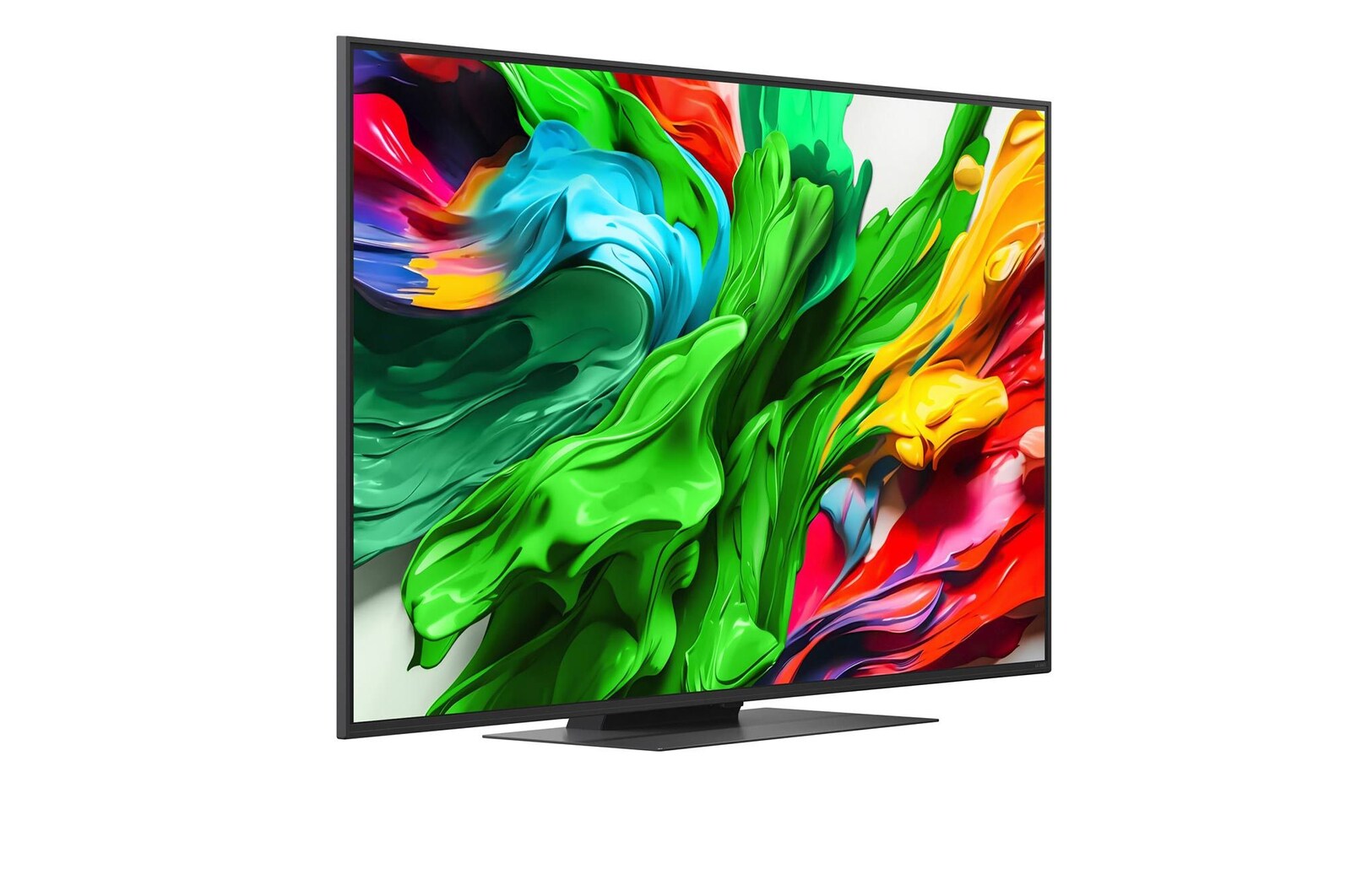 Achteraanzicht van LG QNED evo TV