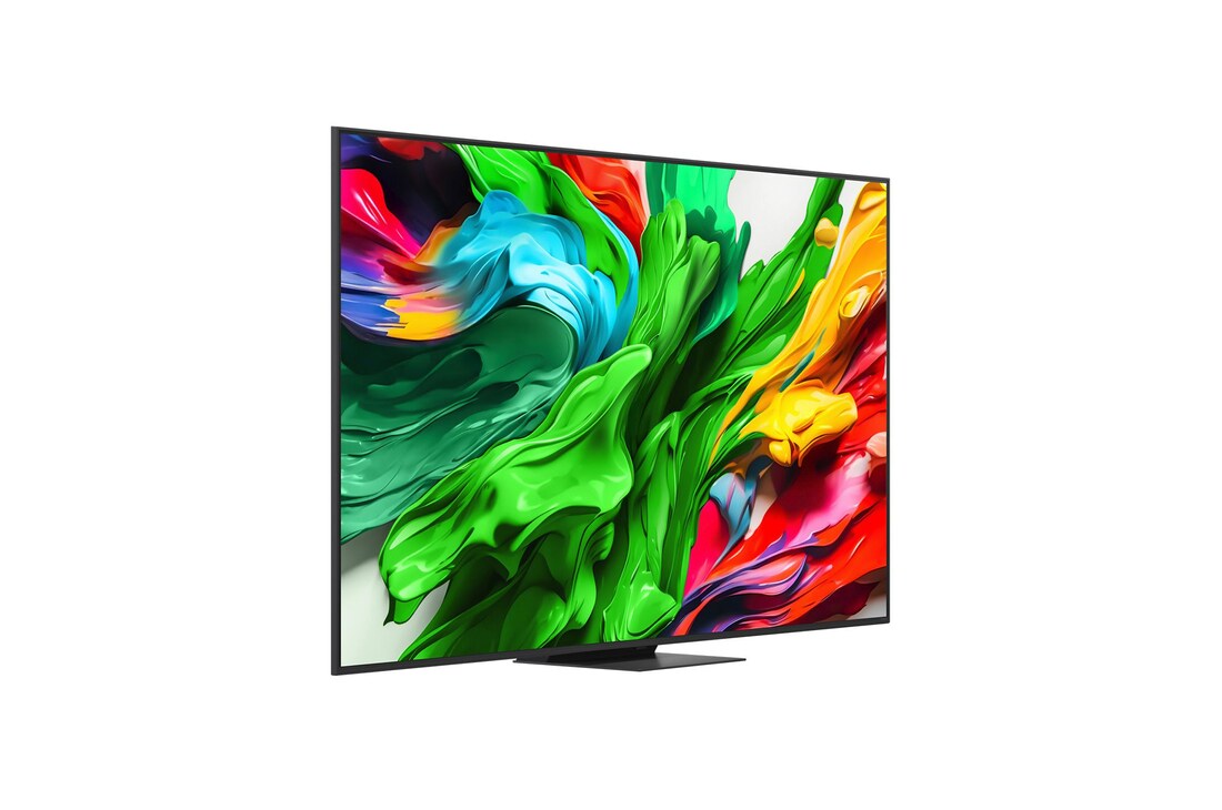 Achteraanzicht van LG QNED evo TV