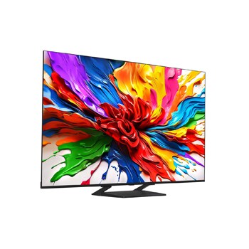 3D holografische bloem in veel verschillende tinten tegen een zwarte achtergrond. De definitie en het detail van de bloem laten zien dat QNED MiniLED beelden kan produceren met uitzonderlijke kleuren, helderheid en contrast. De titel vertelt hoe MiniLED de helderheid verbetert en een uitzonderlijk contrast biedt.