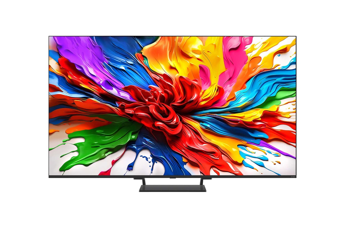 Achteraanzicht van LG QNED evo QNED92 TV.