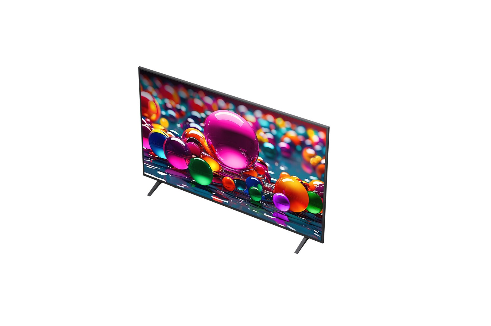 The alpha 7 AI Processor Gen8 lights up yellow and colorful bolts of light shoot out from it. The title talks about how the processor delivers 4K quality, stunning color and brightness.