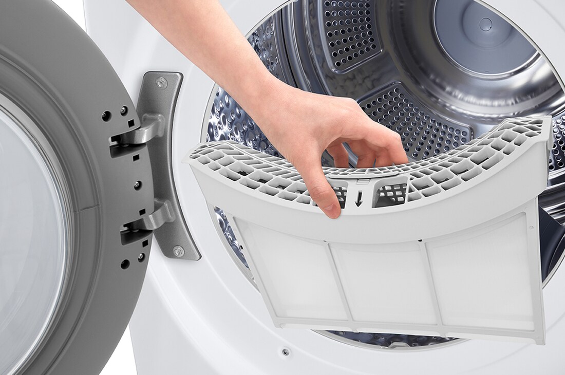 LG 18kg Droger Wit | DUAL Inverter Heat Pump™ | AI DD™ | Auto Cleaning Condenser, RH18U8AVCW