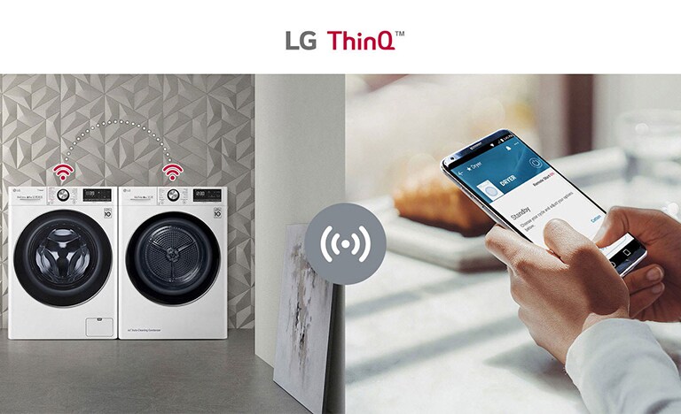 ThinQ™ technologie voor slimme bediening via Wi-Fi.