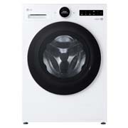 Vooraanzicht van 11kg Wasmachine F4WX801Y Wit | AI DD™ | Steam™ | TurboWash™ | LGNL