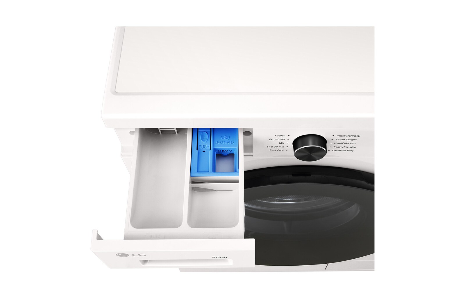 LG 8/5kg Was-droogcombinatie Wit 6 motion DD™ Steam™ ThinQ™, W4X1085NWB