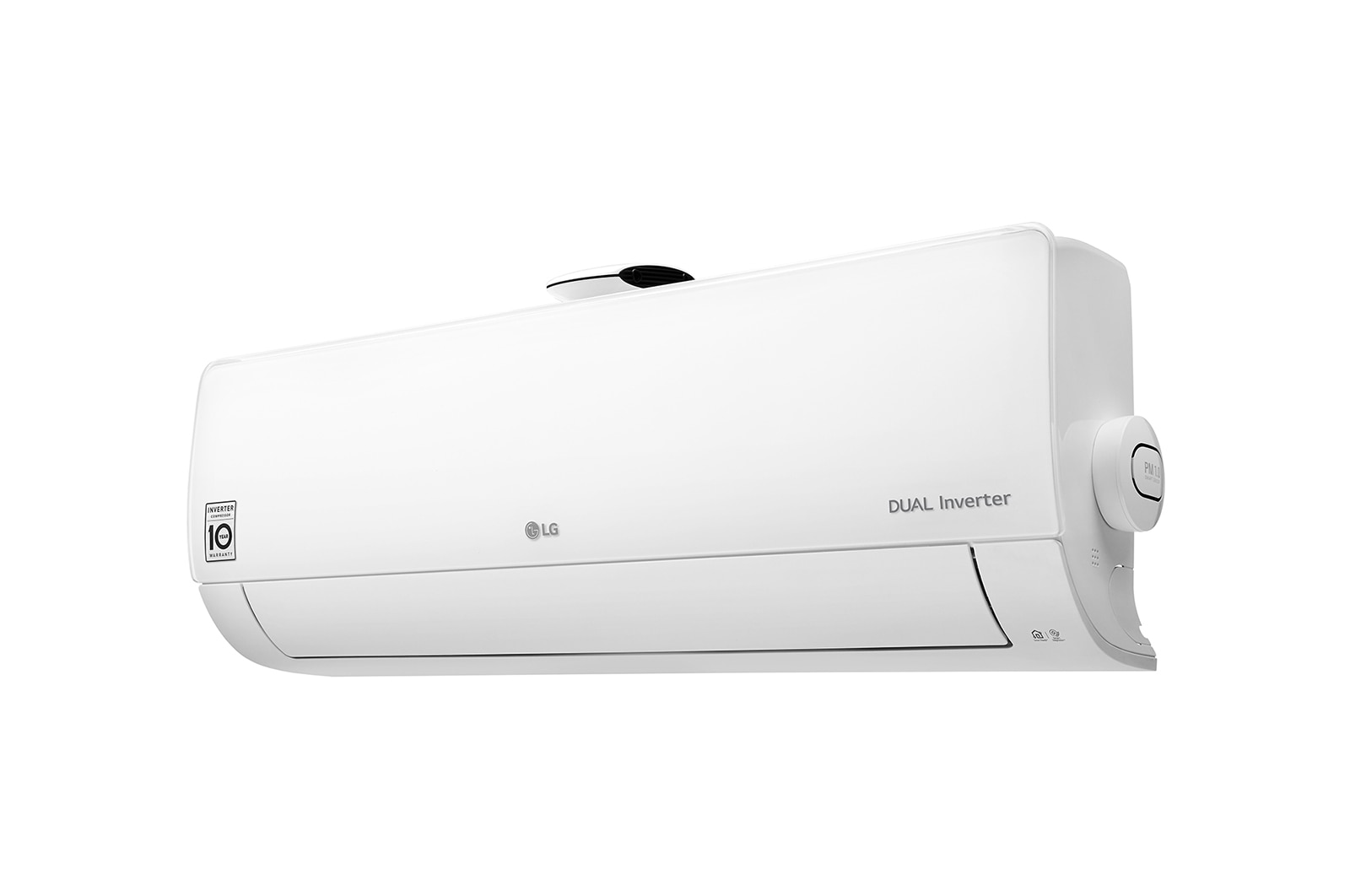 LG DUALCOOL met luchtreiniger, 3.5kW, verbetert de luchtkwaliteit met zijn PM 1.0-sensor, AP12RT