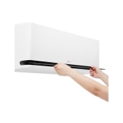 LG DUALCOOL Deluxe, 2.5kW, stijlvol design en comfortabele luchtstroom, H09S1D