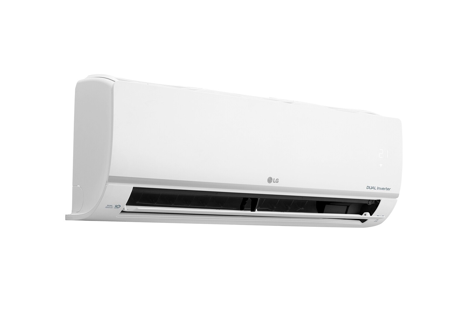 LG DUALCOOL Standaard Plus, 2.5kW, simpel en strak design met verborgen display, PC09ST