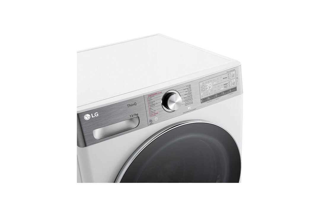 LG 13kg/7kg Wasdroogcombinatie Wit| AI DD™ | TurboWash™ | Steam+™, F4DR9537S2W