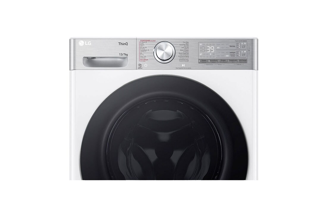 LG 13kg/7kg Wasdroogcombinatie Wit| AI DD™ | TurboWash™ | Steam+™, F4DR9537S2W