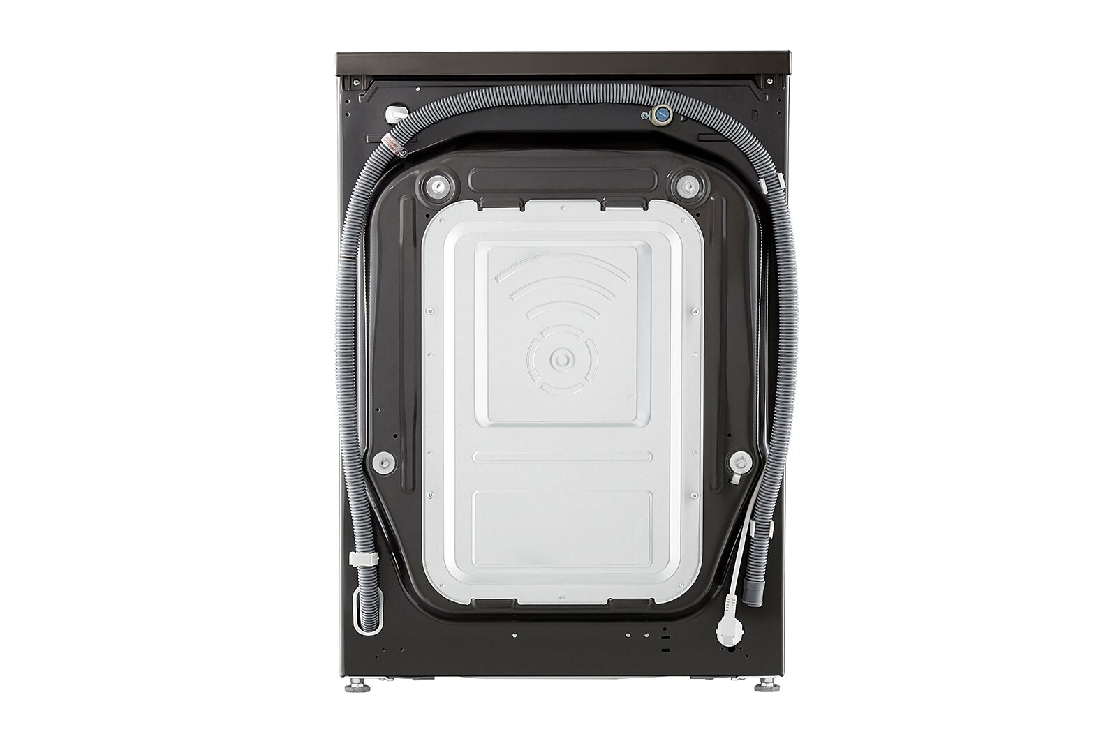 LG 11kg Wasmachine F4WR7011SYB + 9kg Droger RH90V9ZVEN Zwart, F4WR7011SYB.RH9ZVEN