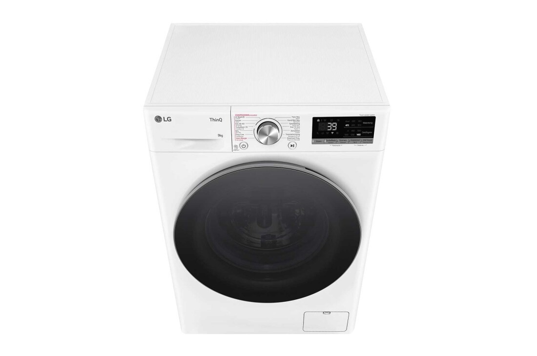 LG 9kg Wasmachine GC3R709S1 + 8kg Droger RH80V9AV4N Wit , GC3R709S1.RH9AV4N