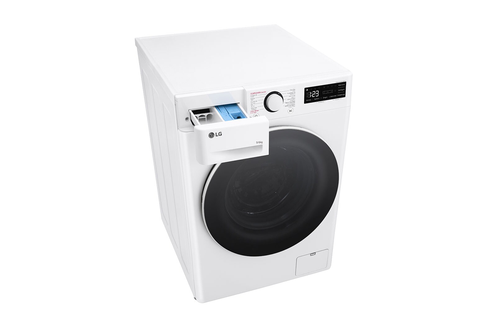 LG 9kg/6kg Wasdroogcombinatie Wit| AI DD™ | Steam+™ | A-10%, GD3R509S0