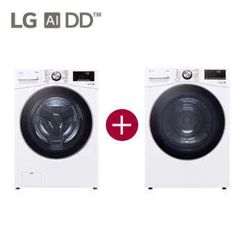 Voorkant van 20kg Wasmachine Wit | Inverter Direct Drive™ | Spa Steam™ | TurboWash™