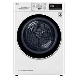 8kg DUAL Inverter Warmtepomp Droger Wit | Auto Cleaning Condenser | Allergy Care™