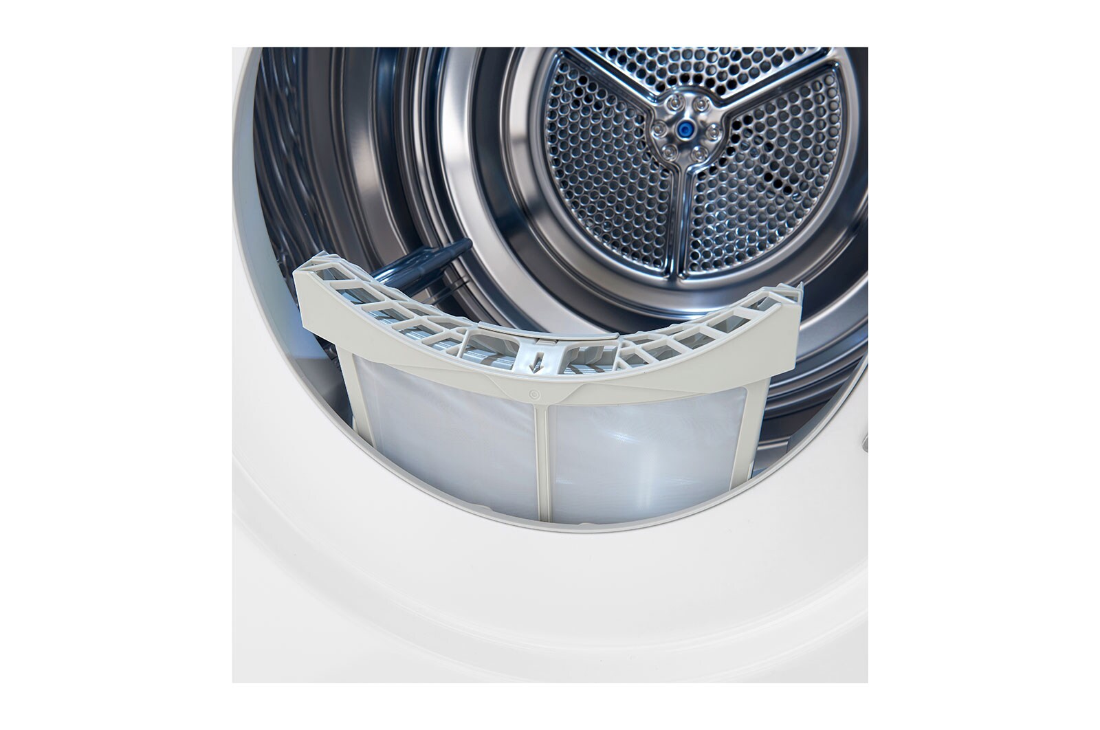 LG 8kg DUAL Inverter Warmtepomp Droger Wit | Auto Cleaning Condenser | Allergy Care™, RH80V9AV4N