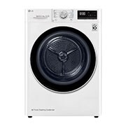 Voorkant van 8kg DUAL Inverter Warmtepomp Droger Wit | Auto Cleaning Condenser | Allergy Care™ - RH80V9AV4N