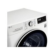 LG 8kg DUAL Inverter Warmtepomp Droger Wit | Auto Cleaning Condenser | Allergy Care™, RH80V9AV4N