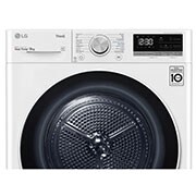 LG 9kg DUAL Inverter Warmtepomp Droger Wit | Eco Hybrid™ | Allergy Care™ | Auto Cleaning Condenser, RH90V5AV6N