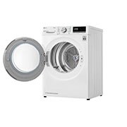 LG 9kg DUAL Inverter Warmtepomp Droger Wit | Eco Hybrid™ | Allergy Care™ | Auto Cleaning Condenser, RH90V5AV6N