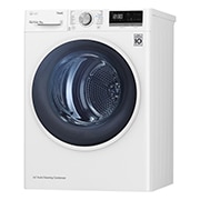 LG 9kg DUAL Inverter Warmtepomp Droger Wit | Eco Hybrid™ | Allergy Care™ | Auto Cleaning Condenser, RH90V5AV6N