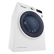 LG 9kg DUAL Inverter Warmtepomp Droger Wit | Eco Hybrid™ | Allergy Care™ | Auto Cleaning Condenser, RH90V5AV6N