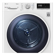 LG 9kg DUAL Inverter Warmtepomp Droger Wit | Eco Hybrid™ | Allergy Care™ | Auto Cleaning Condenser, RH90V5AV6N