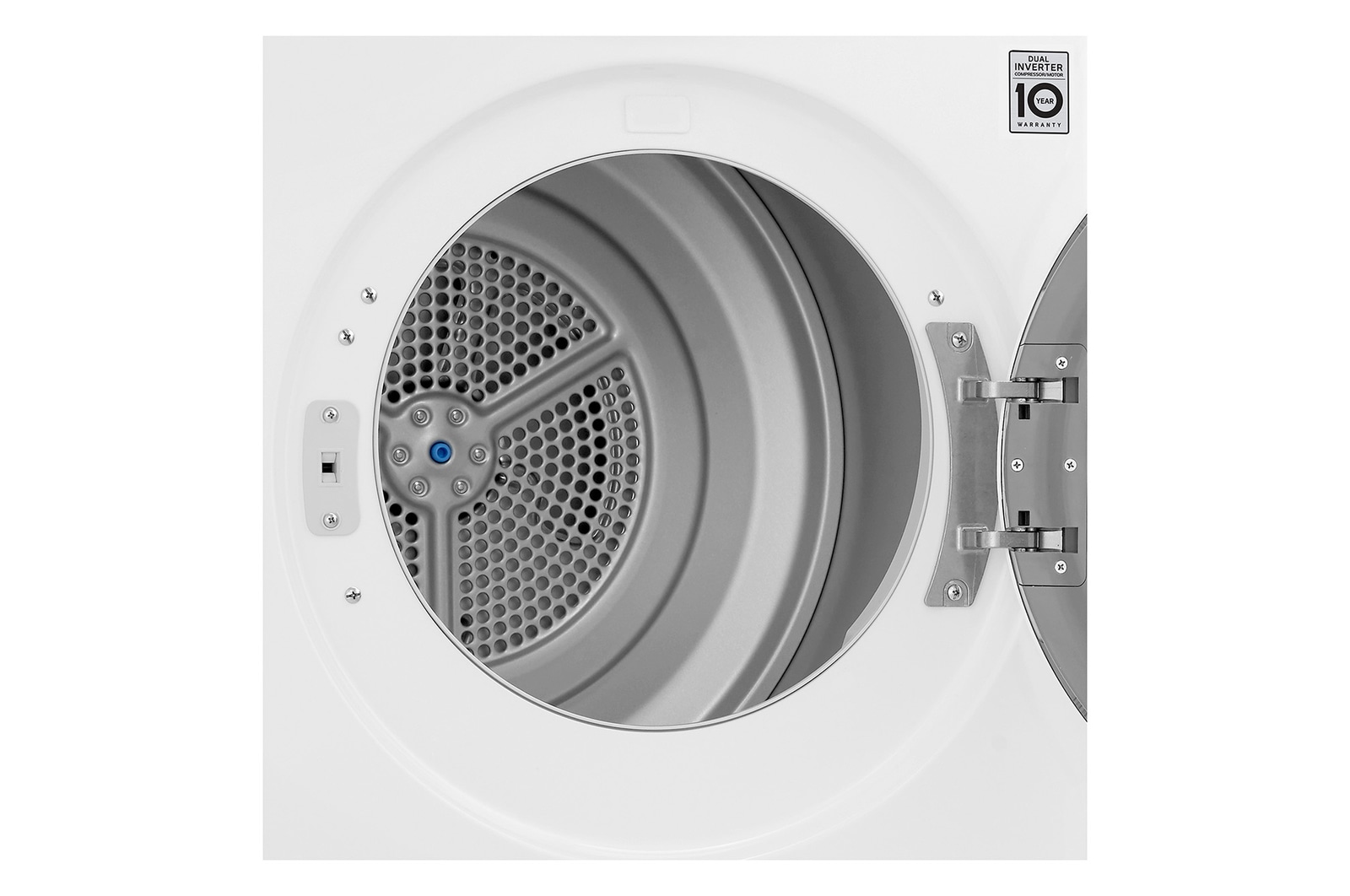 LG 9kg DUAL Inverter Warmtepomp Droger Wit | Eco Hybrid™ | Allergy Care™ | Auto Cleaning Condenser, RH90V5AV6N